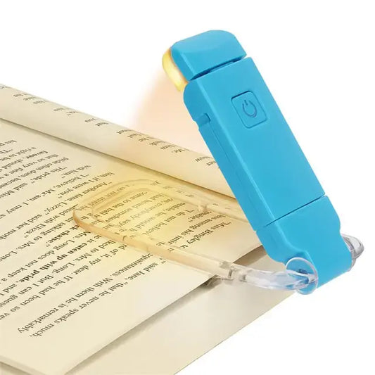 Luz de lectura LED recargable por USB con protección para los ojos